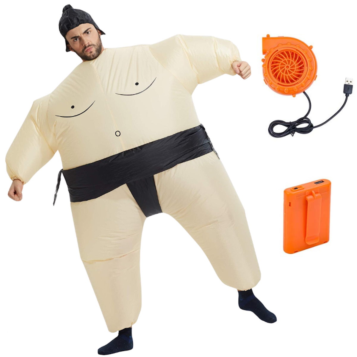 Teens and Adults Inflatable Sumo Wrestler Costumes - ChildAngle