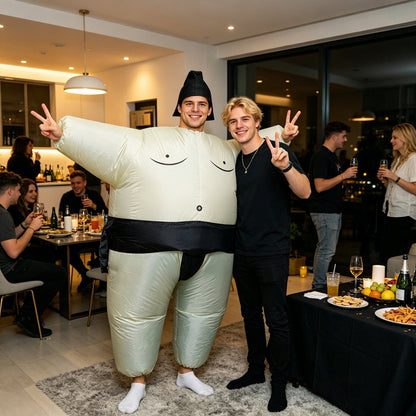 Teens and Adults Inflatable Sumo Wrestler Costumes - ChildAngle