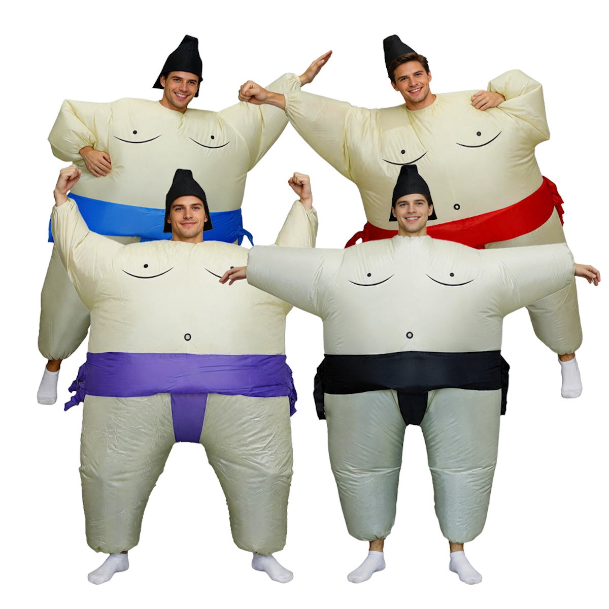 Teens and Adults Inflatable Sumo Wrestler Costumes - ChildAngle