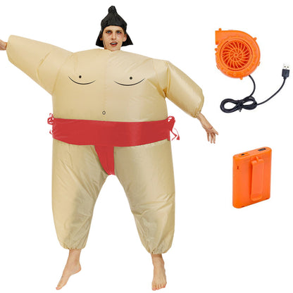 Teens and Adults Inflatable Sumo Wrestler Costumes - ChildAngle