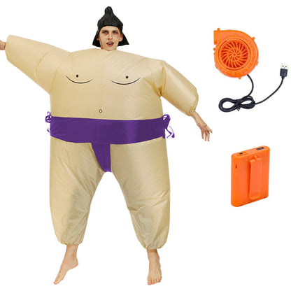 Teens and Adults Inflatable Sumo Wrestler Costumes - ChildAngle
