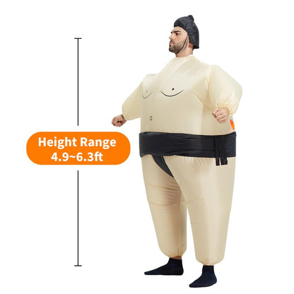 Teens and Adults Inflatable Sumo Wrestler Costumes - ChildAngle