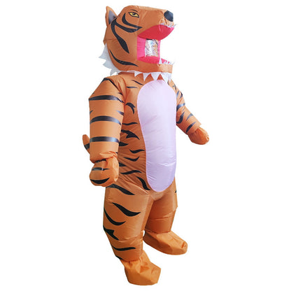 Teens and Adults Inflatable Tiger Costumes Blowup Animal Costumes - ChildAngle