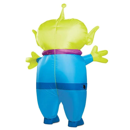 Teens and Adults Three Eyed Alien Inflatable Toy Story Costumes - ChildAngle