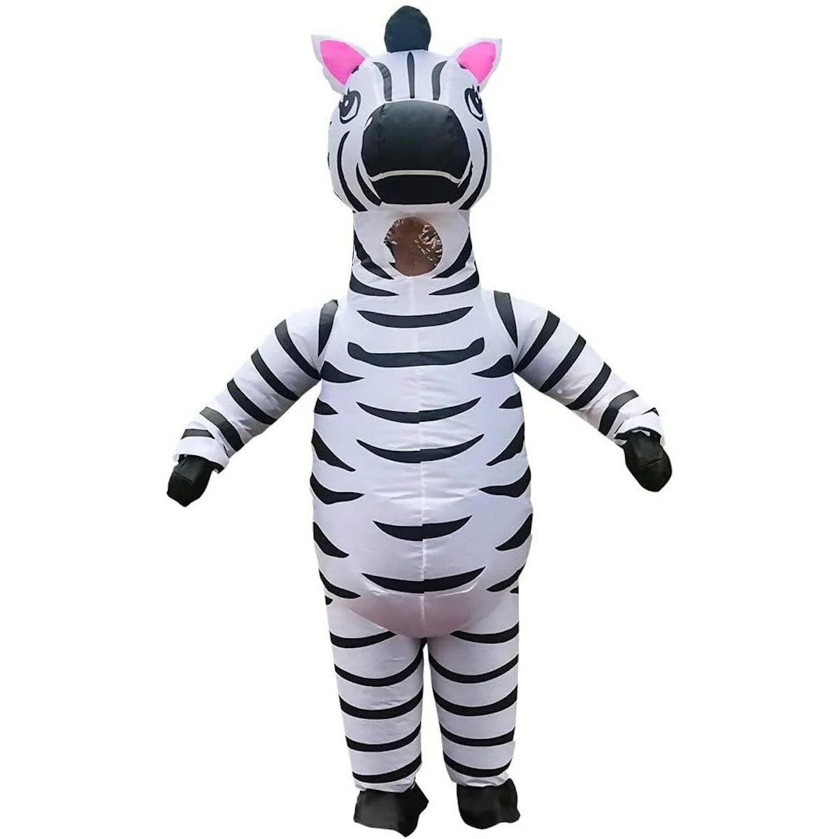 Teens and Adults Inflatable Zebra Costumes Blowup Animal Costumes - ChildAngle