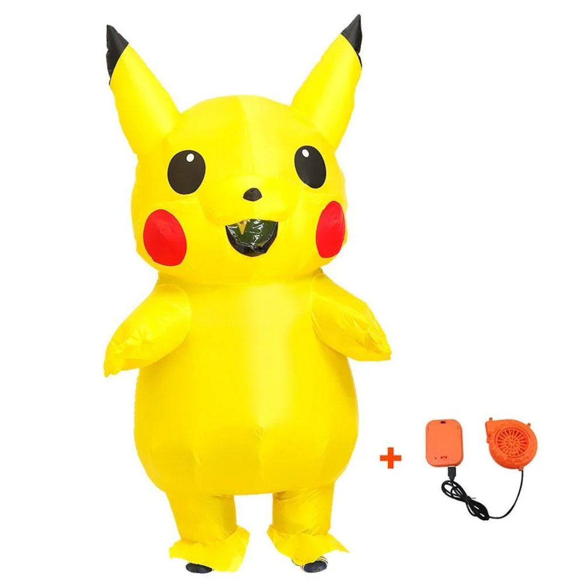 Teens and Adults Inflatable Pikachu Costumes Pokemon Blow Up Costumes - ChildAngle