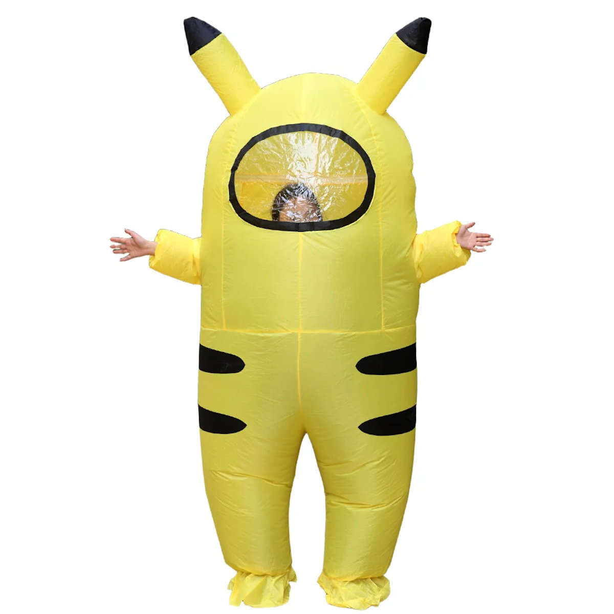 Teens and Adults Inflatable Pikachu Costumes Pokemon Blow Up Costumes - ChildAngle