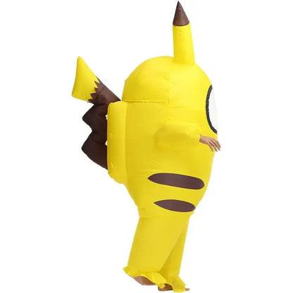 Teens and Adults Inflatable Pikachu Costumes Pokemon Blow Up Costumes - ChildAngle