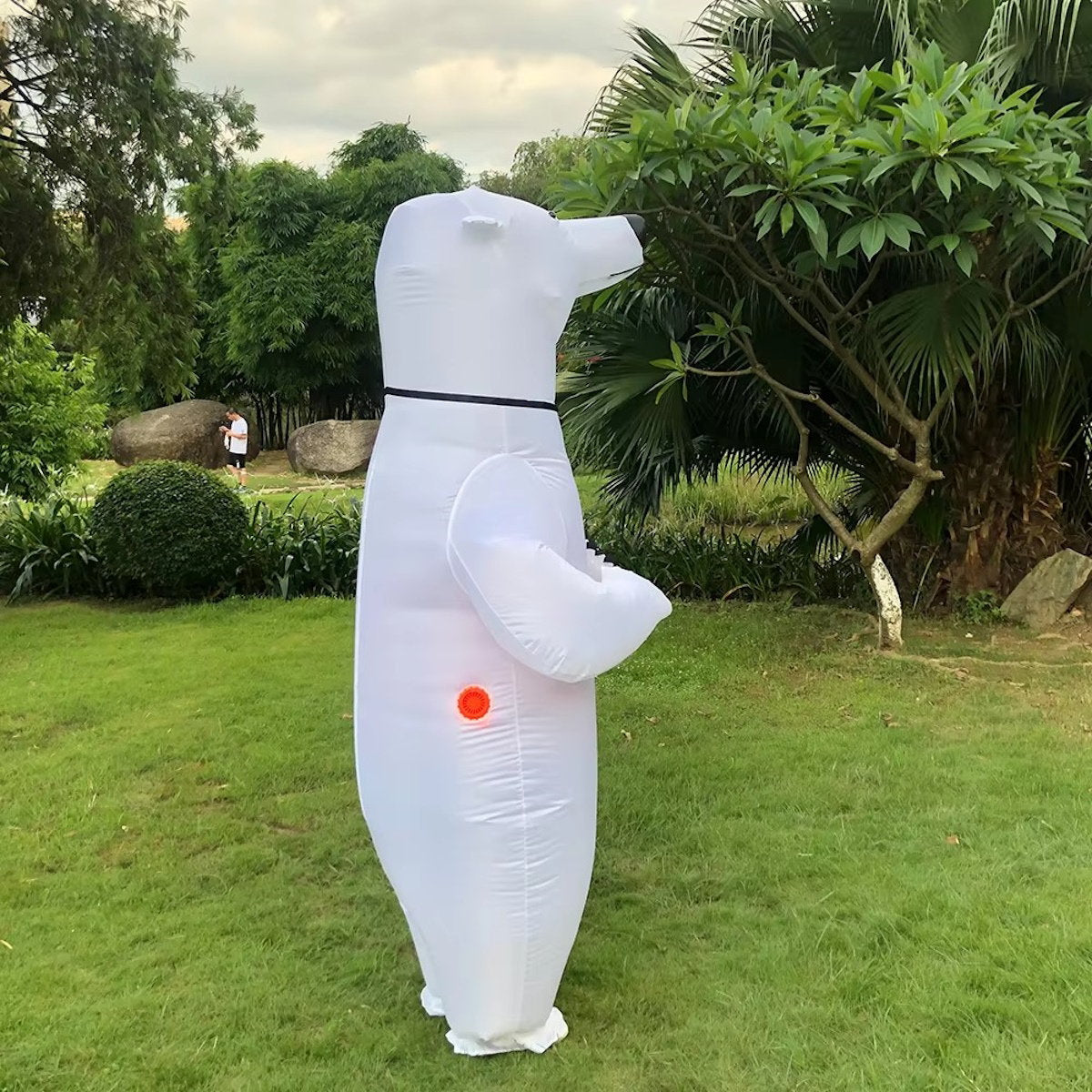Teens and Adults Polar Bear Inflatable Animal Costumes - ChildAngle
