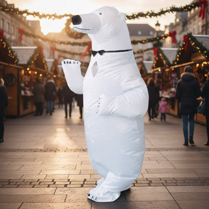 Teens and Adults Polar Bear Inflatable Animal Costumes - ChildAngle