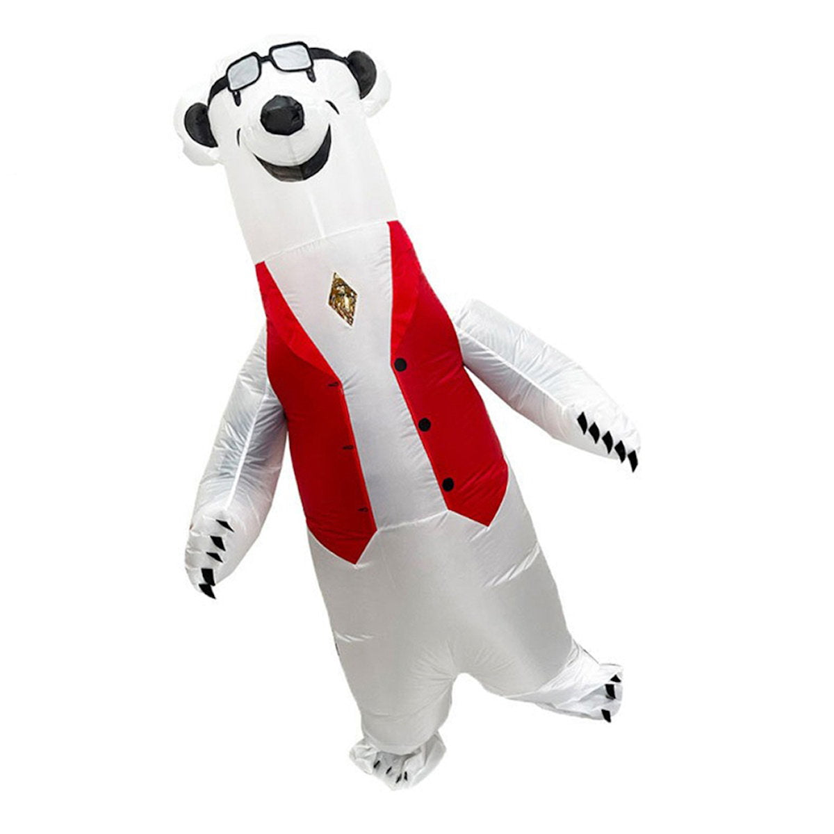 Teens and Adults Polar Bear Inflatable Animal Costumes - ChildAngle