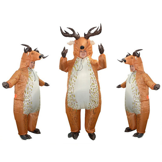 Teens and Adults Reindeer Inflatable Animal Costumes - ChildAngle