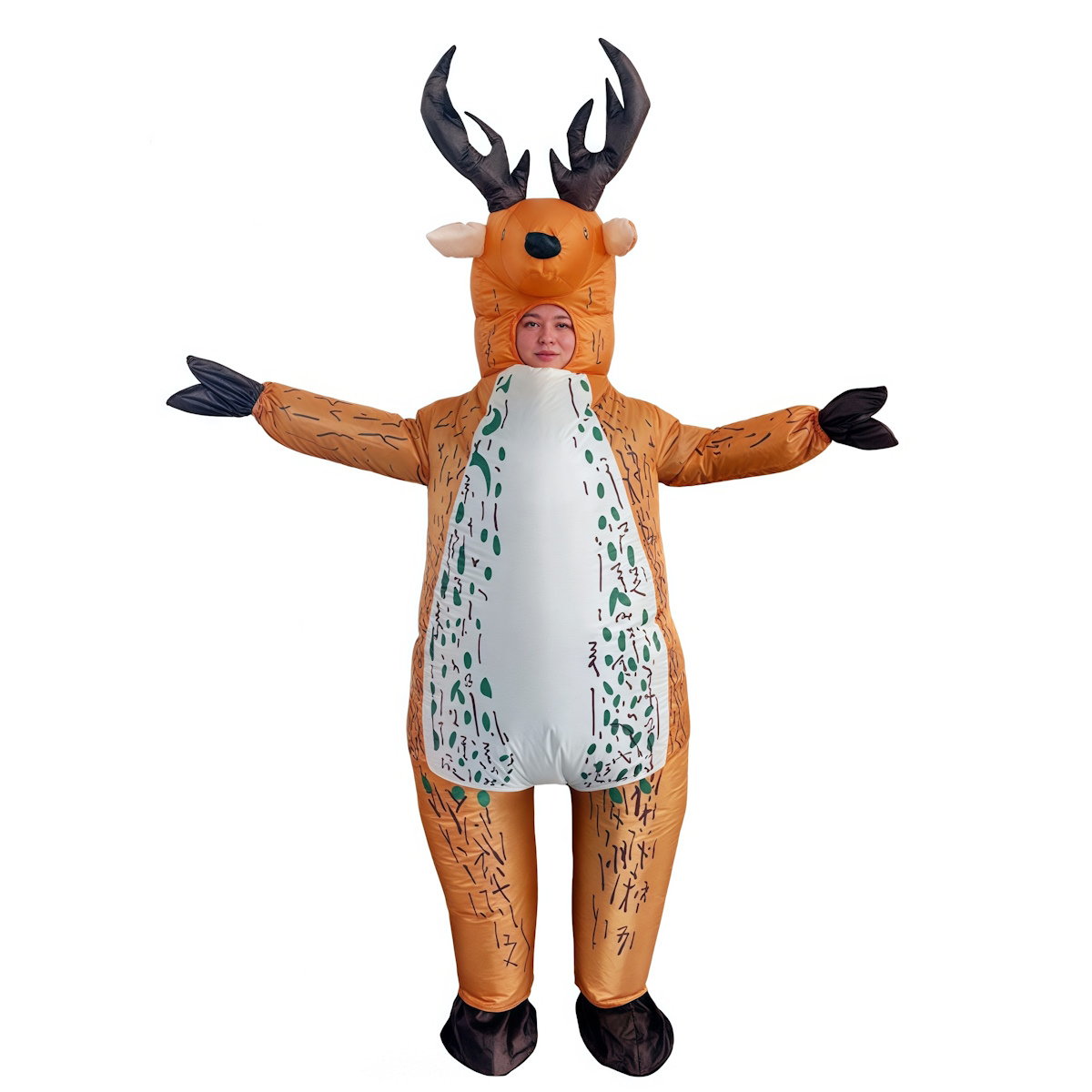 Teens and Adults Reindeer Inflatable Animal Costumes - ChildAngle