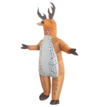 Teens and Adults Reindeer Inflatable Animal Costumes - ChildAngle