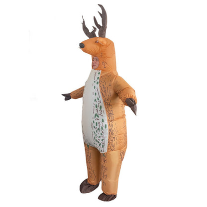 Teens and Adults Reindeer Inflatable Animal Costumes - ChildAngle