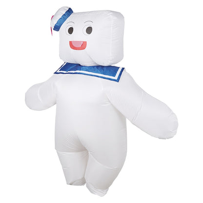 Teens and Adults Stay Puft Marshmallow Man Inflatable Costumes Blow Up - ChildAngle