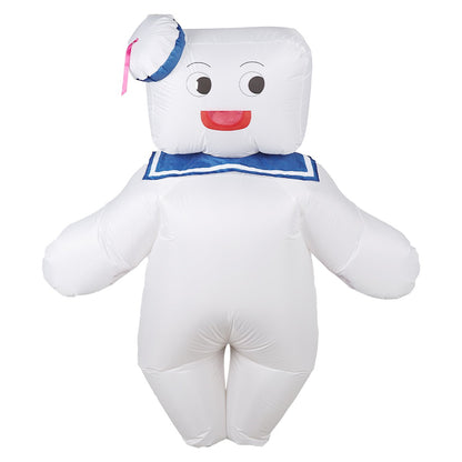 Teens and Adults Stay Puft Marshmallow Man Inflatable Costumes Blow Up - ChildAngle