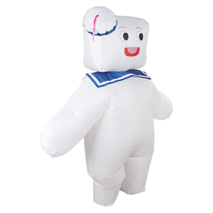 Teens and Adults Stay Puft Marshmallow Man Inflatable Costumes Blow Up - ChildAngle