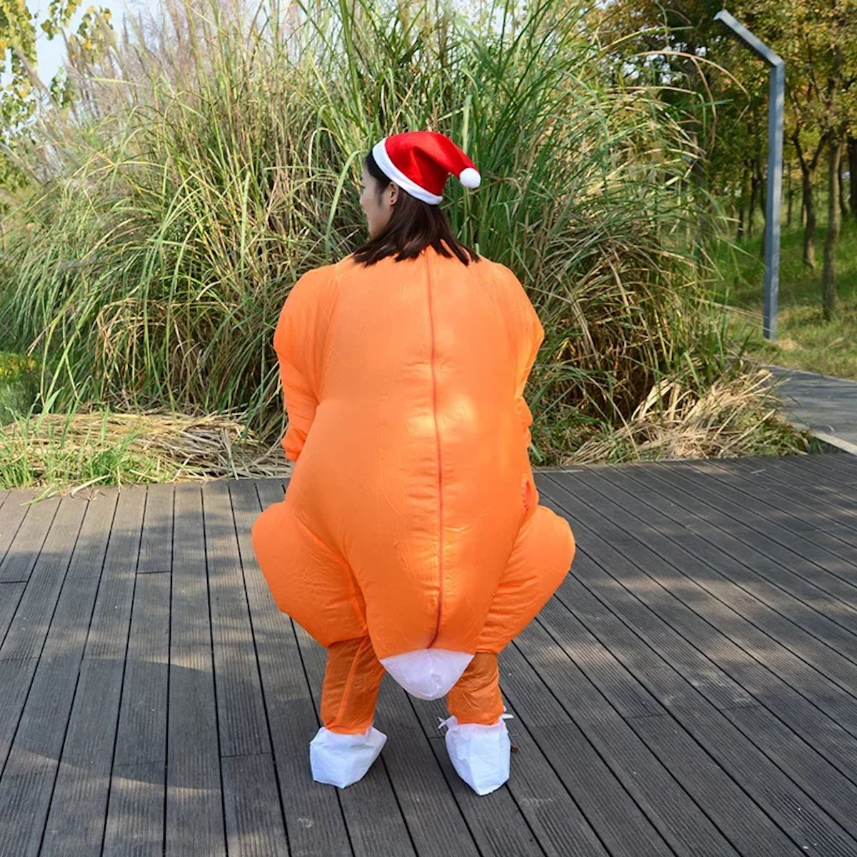 Teens Inflatable Turkey Costumes for Thanksgiving Day - ChildAngle