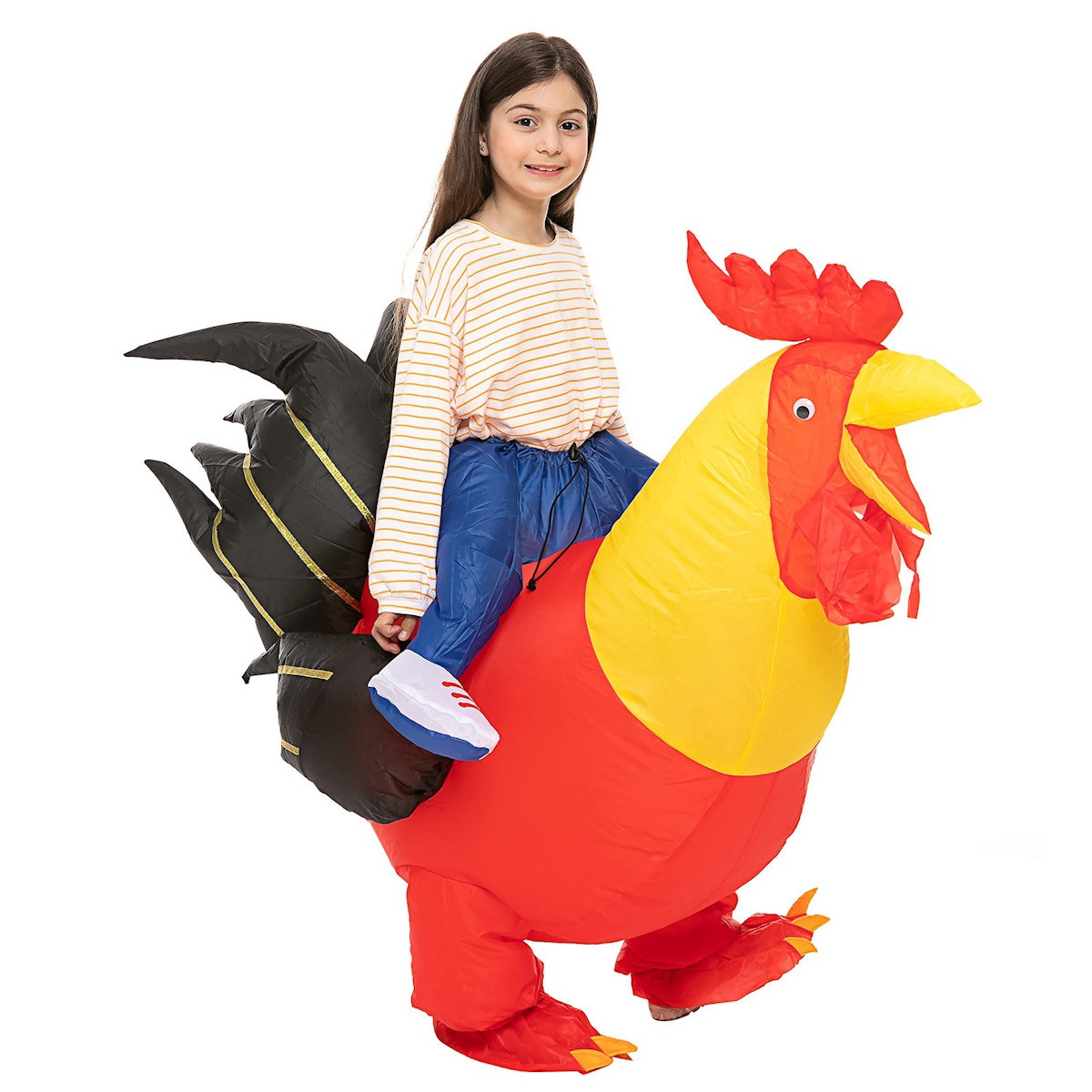Teens and Adults Inflatable Chicken Costumes Rooster Inflatable Costumes - ChildAngle