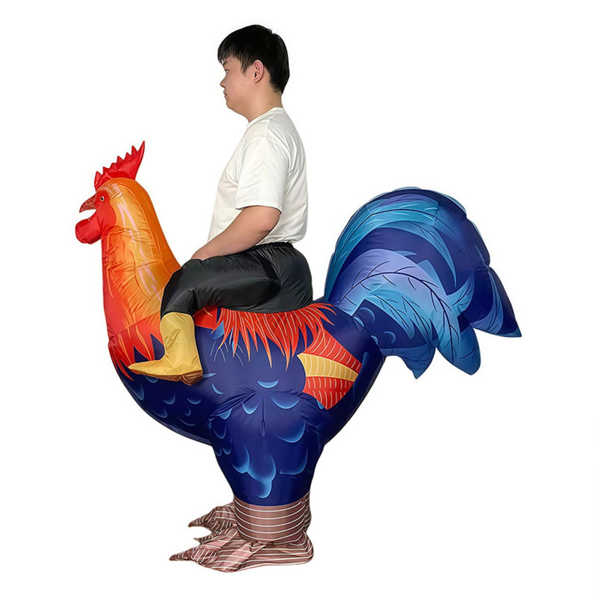 Teens and Adults Inflatable Chicken Costumes Rooster Inflatable Costumes - ChildAngle