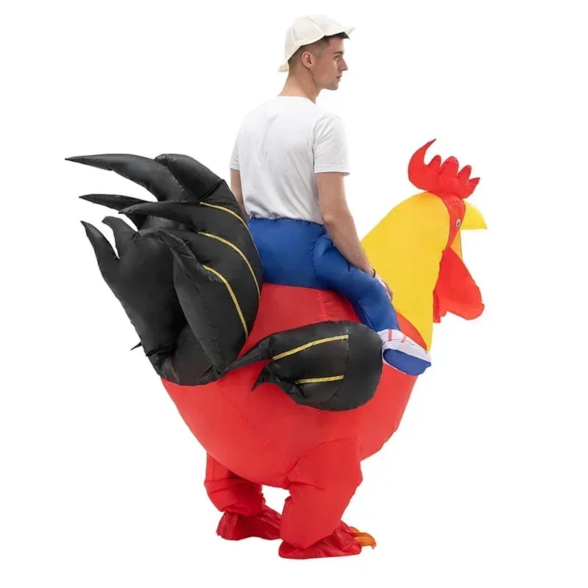 Teens and Adults Inflatable Chicken Costumes Rooster Inflatable Costumes - ChildAngle