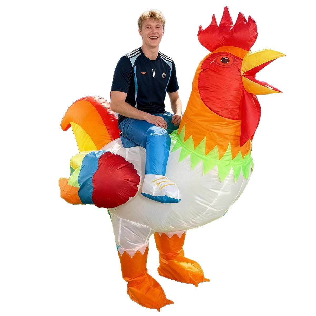 Teens and Adults Inflatable Chicken Costumes Rooster Inflatable Costumes - ChildAngle
