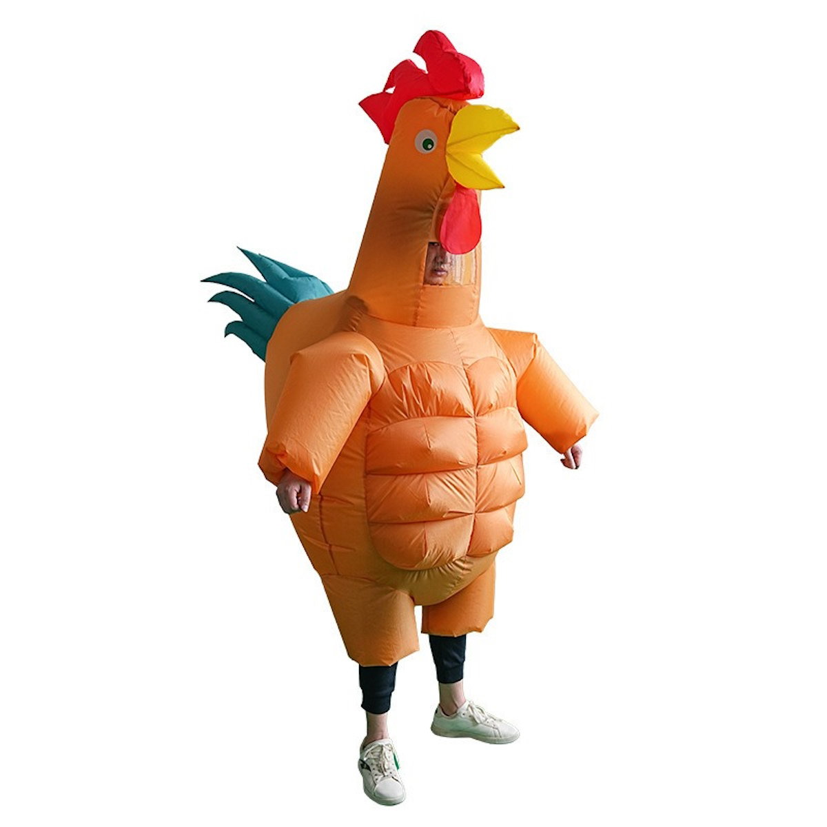 Teens and Adults Inflatable Chicken Costumes Rooster Inflatable Costumes - ChildAngle