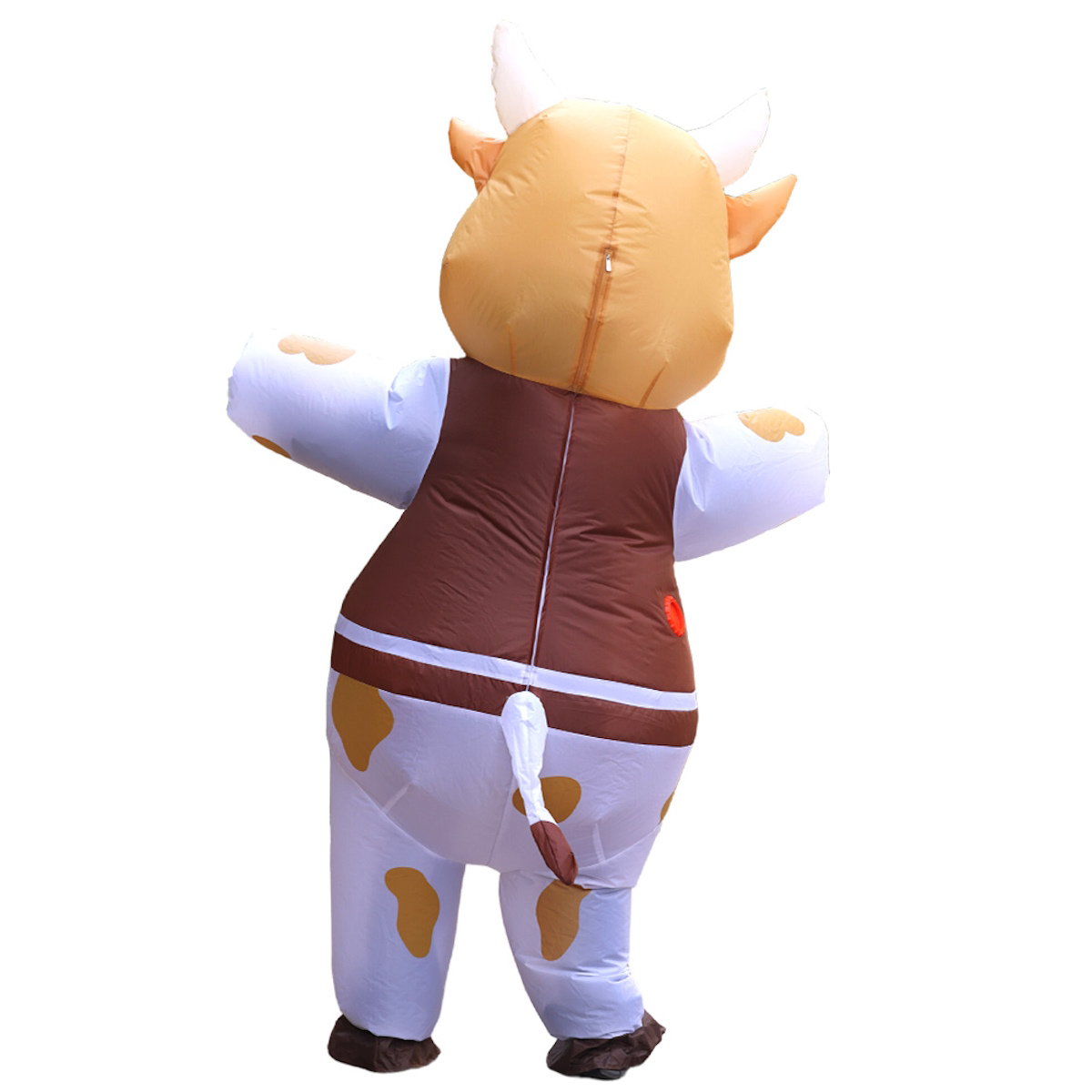Teens and Adults Inflatable Cow Costume Riding Cow Suit - ChildAngle