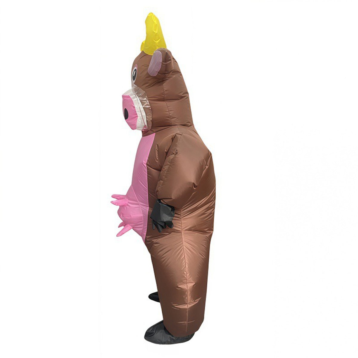 Teens and Adults Inflatable Cow Costume Riding Cow Suit - ChildAngle