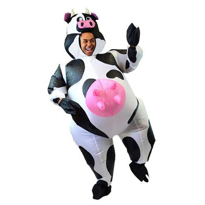 Teens and Adults Inflatable Cow Costume Riding Cow Suit