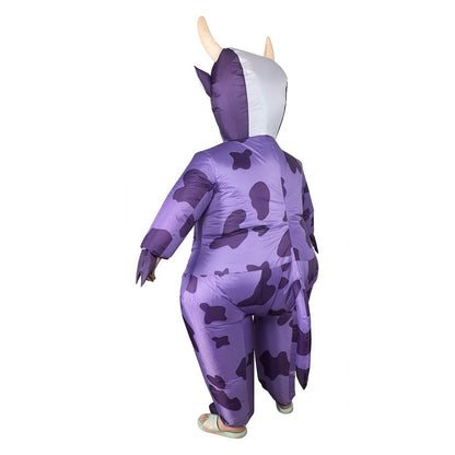Teens and Adults Inflatable Cow Costume Riding Cow Suit - ChildAngle