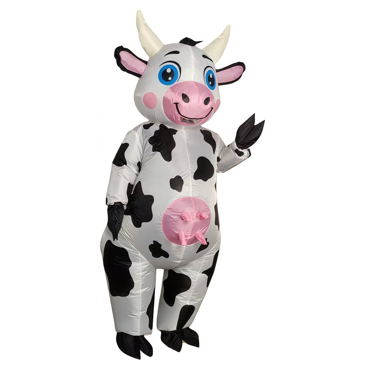 Teens and Adults Inflatable Cow Costume Riding Cow Suit - ChildAngle