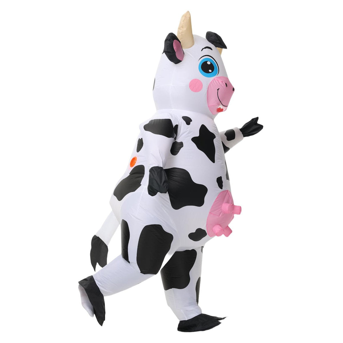 Teens and Adults Inflatable Cow Costume Riding Cow Suit - ChildAngle