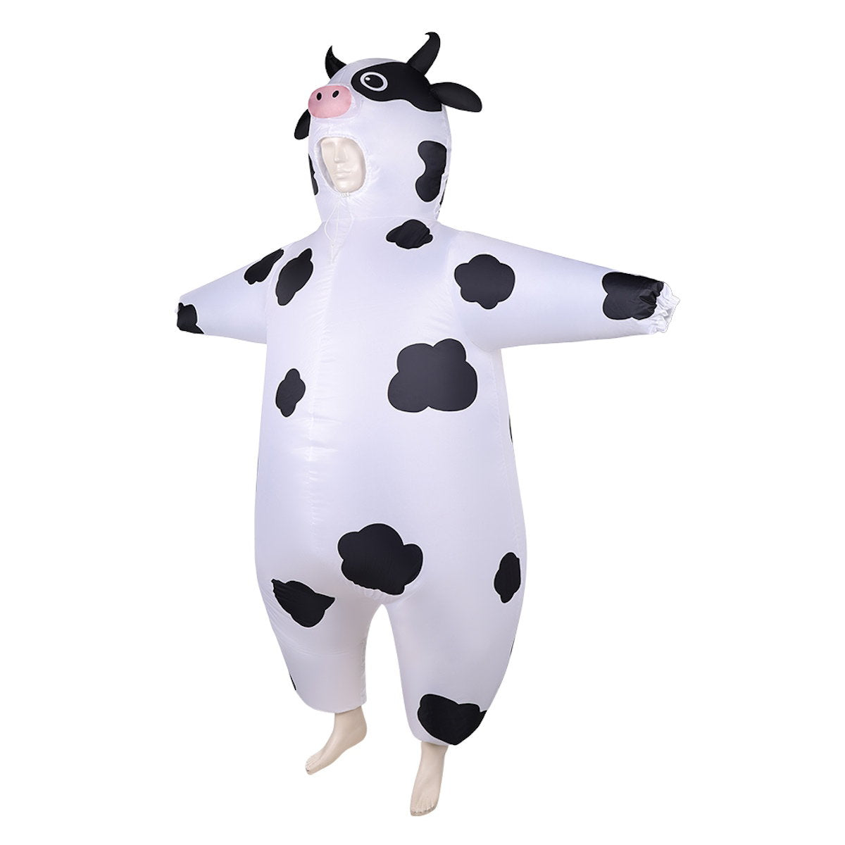Teens and Adults Inflatable Cow Costume Riding Cow Suit - ChildAngle
