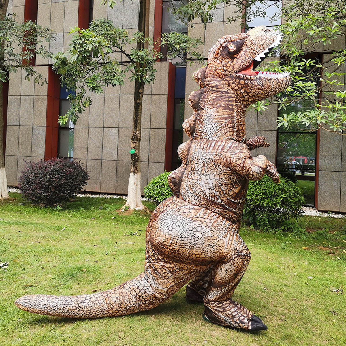 Dinosaur Inflatable Costume Blow up T Rex Costume Kids Inflatable Dinosaur Costume - ChildAngle