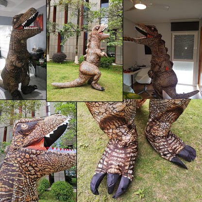 Dinosaur Inflatable Costume Blow up T Rex Costume Kids Inflatable Dinosaur Costume - ChildAngle