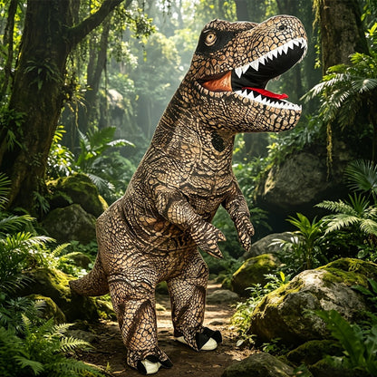Dinosaur Inflatable Costume Blow up T Rex Costume Kids Inflatable Dinosaur Costume - ChildAngle