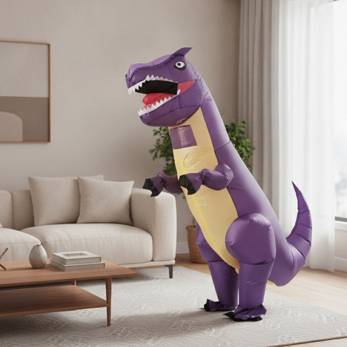 Dinosaur Inflatable Costume Blow up T Rex Costume Kids Inflatable Dinosaur Costume - ChildAngle