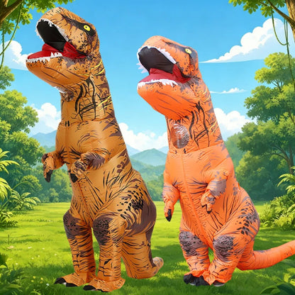 Dinosaur Inflatable Costume Blow up T Rex Costume Kids Inflatable Dinosaur Costume - ChildAngle