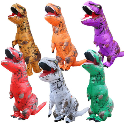 Dinosaur Inflatable Costume Blow up T Rex Costume Kids Inflatable Dinosaur Costume - ChildAngle
