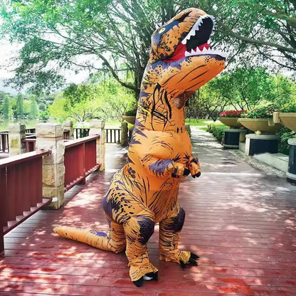 Dinosaur Inflatable Costume Blow up T Rex Costume Kids Inflatable Dinosaur Costume - ChildAngle