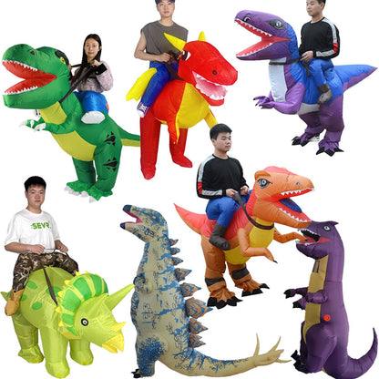 Dinosaur Inflatable Costume Blow up T Rex Costume Kids Inflatable Dinosaur Costume - ChildAngle