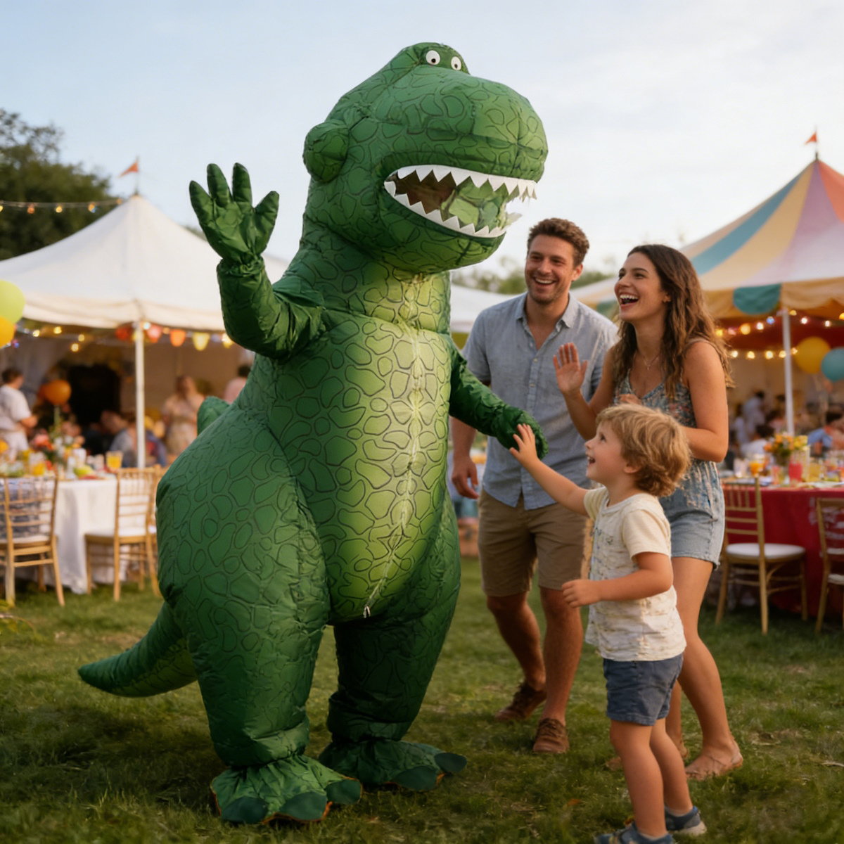 Dinosaur Inflatable Costume Blow up T Rex Costume Kids Inflatable Dinosaur Costume - ChildAngle