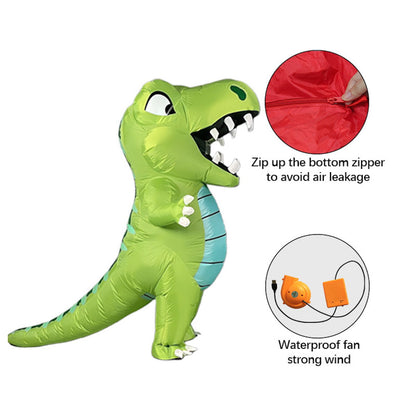 Dinosaur Inflatable Costume Blow up T Rex Costume Kids Inflatable Dinosaur Costume - ChildAngle