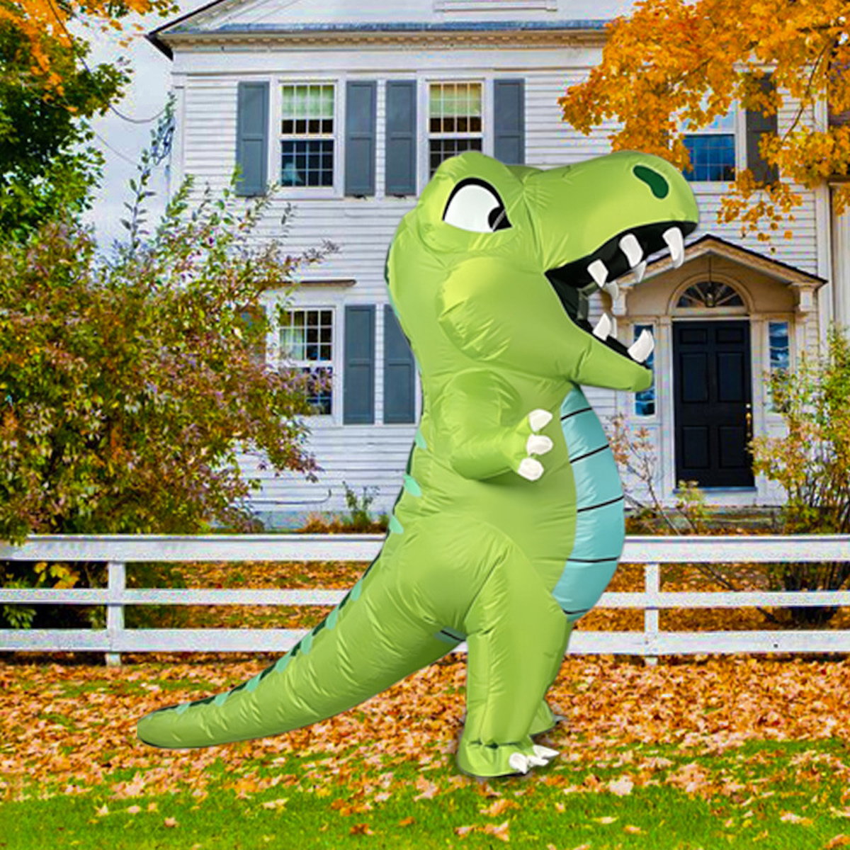 Dinosaur Inflatable Costume Blow up T Rex Costume Kids Inflatable Dinosaur Costume - ChildAngle