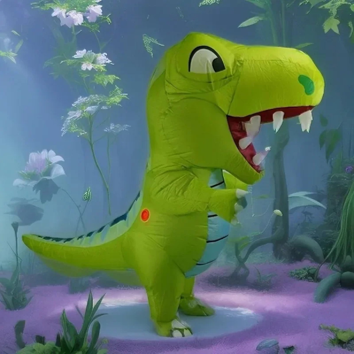 Dinosaur Inflatable Costume Blow up T Rex Costume Kids Inflatable Dinosaur Costume - ChildAngle
