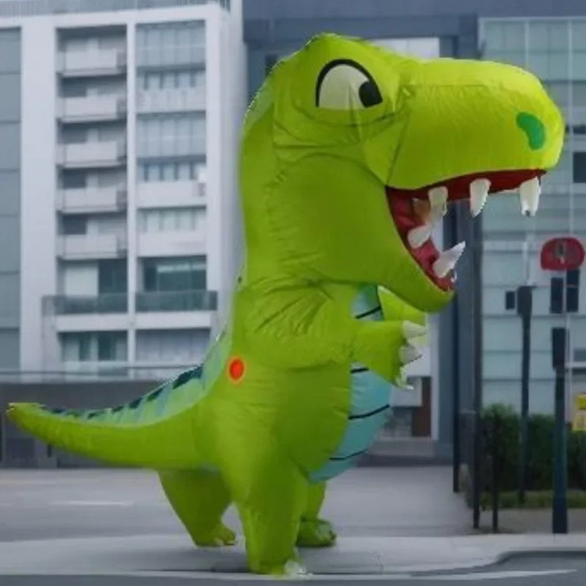 Dinosaur Inflatable Costume Blow up T Rex Costume Kids Inflatable Dinosaur Costume - ChildAngle