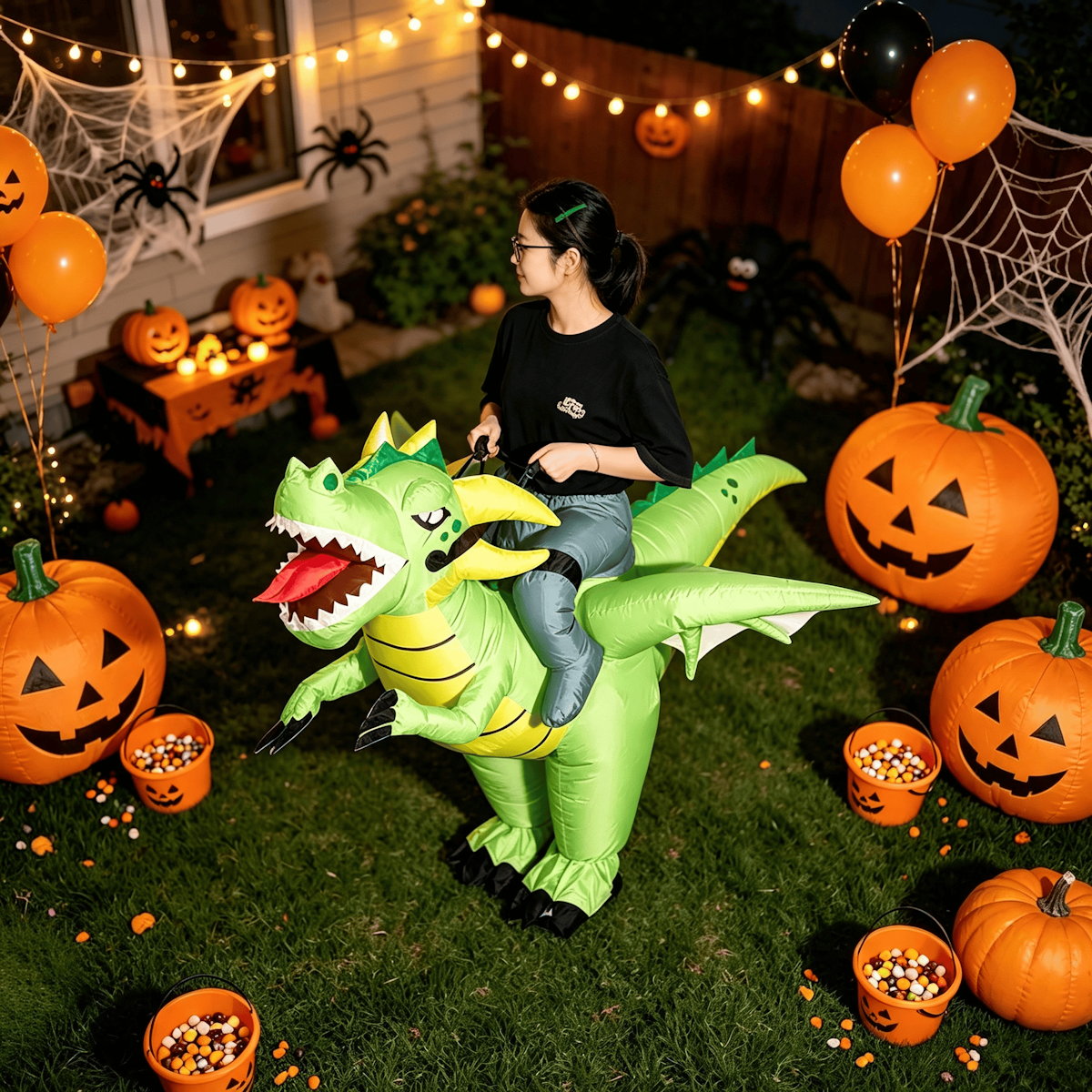 Teens and Adults Inflatable Dragon Costumes - ChildAngle