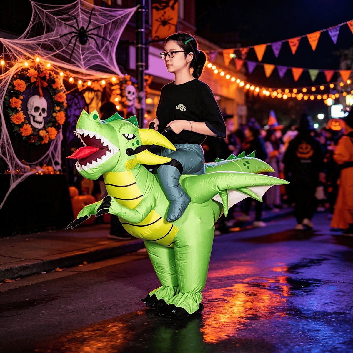 Teens and Adults Inflatable Dragon Costumes - ChildAngle